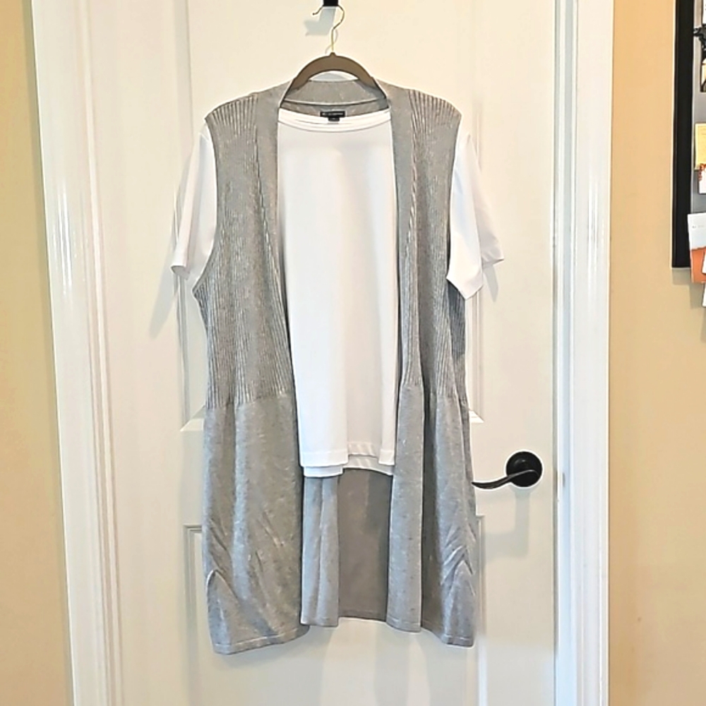 New Direction Sweater Vest Duster